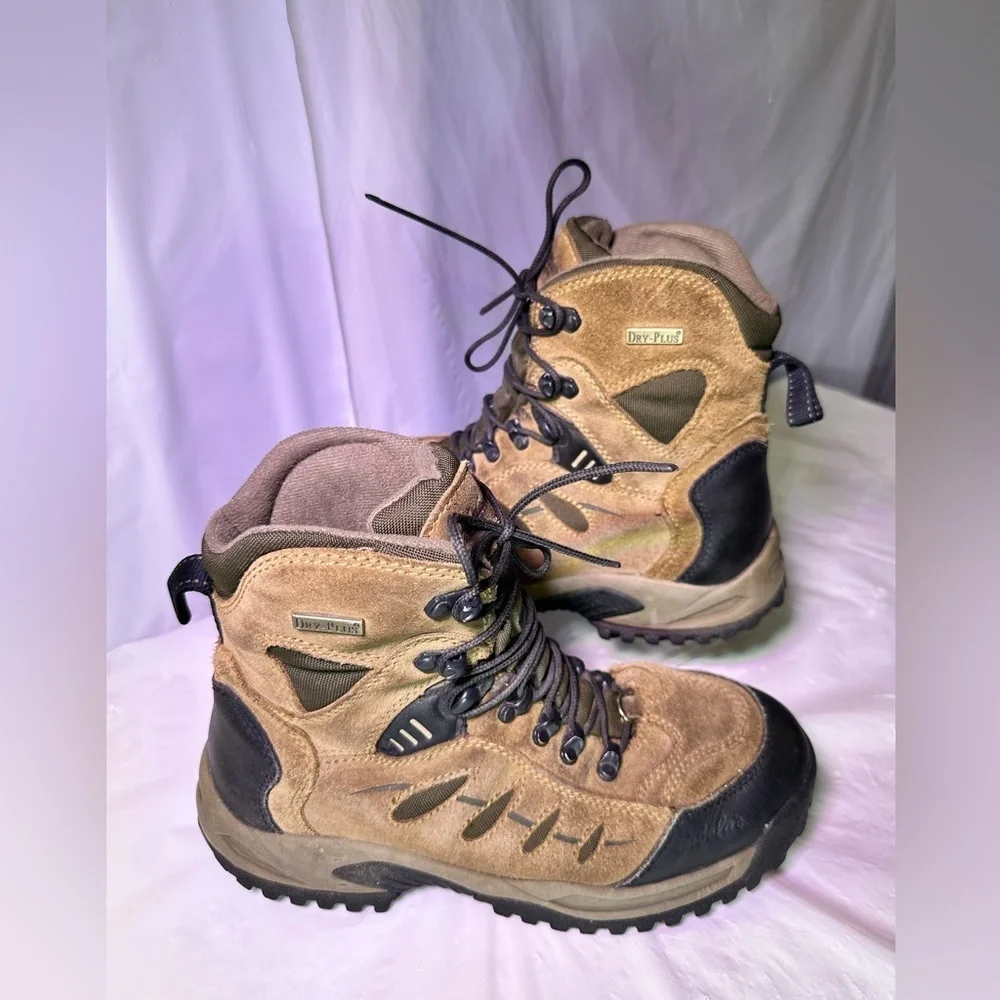 Cabela's Brown Suede Men's Boat/Hiking Boots